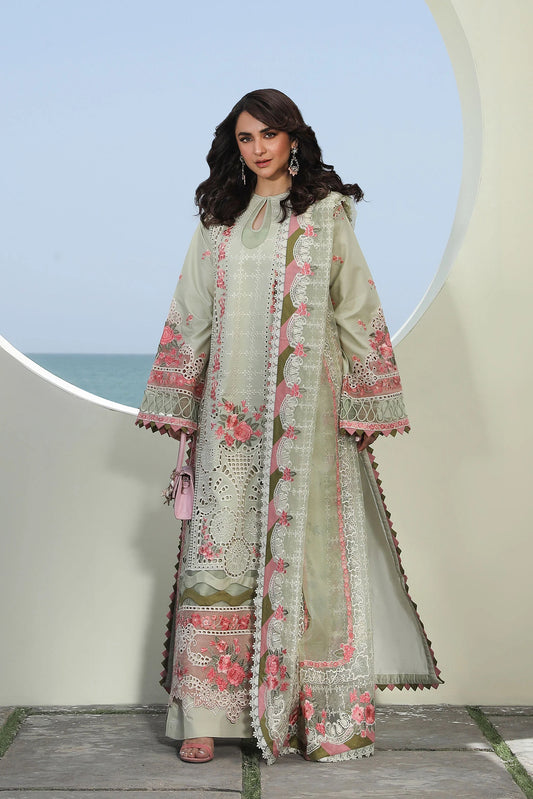 Maryam Hussain | Embroidered Lawn | HAVANA