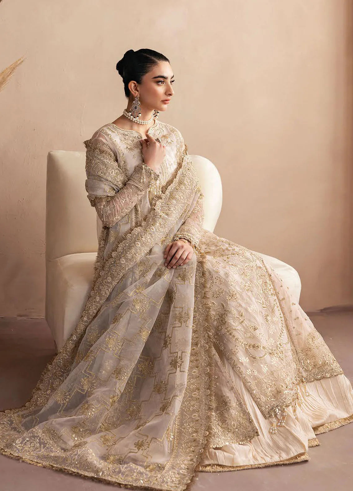 Emaan Adeel | Clay & Couture Embroidered | Opaline