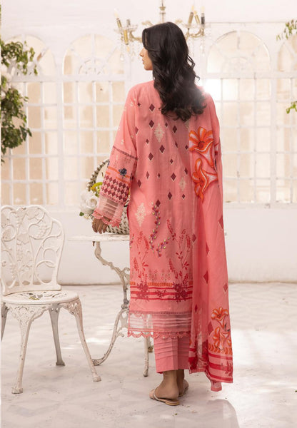 Shaista | Embroidered Lawn | Heer