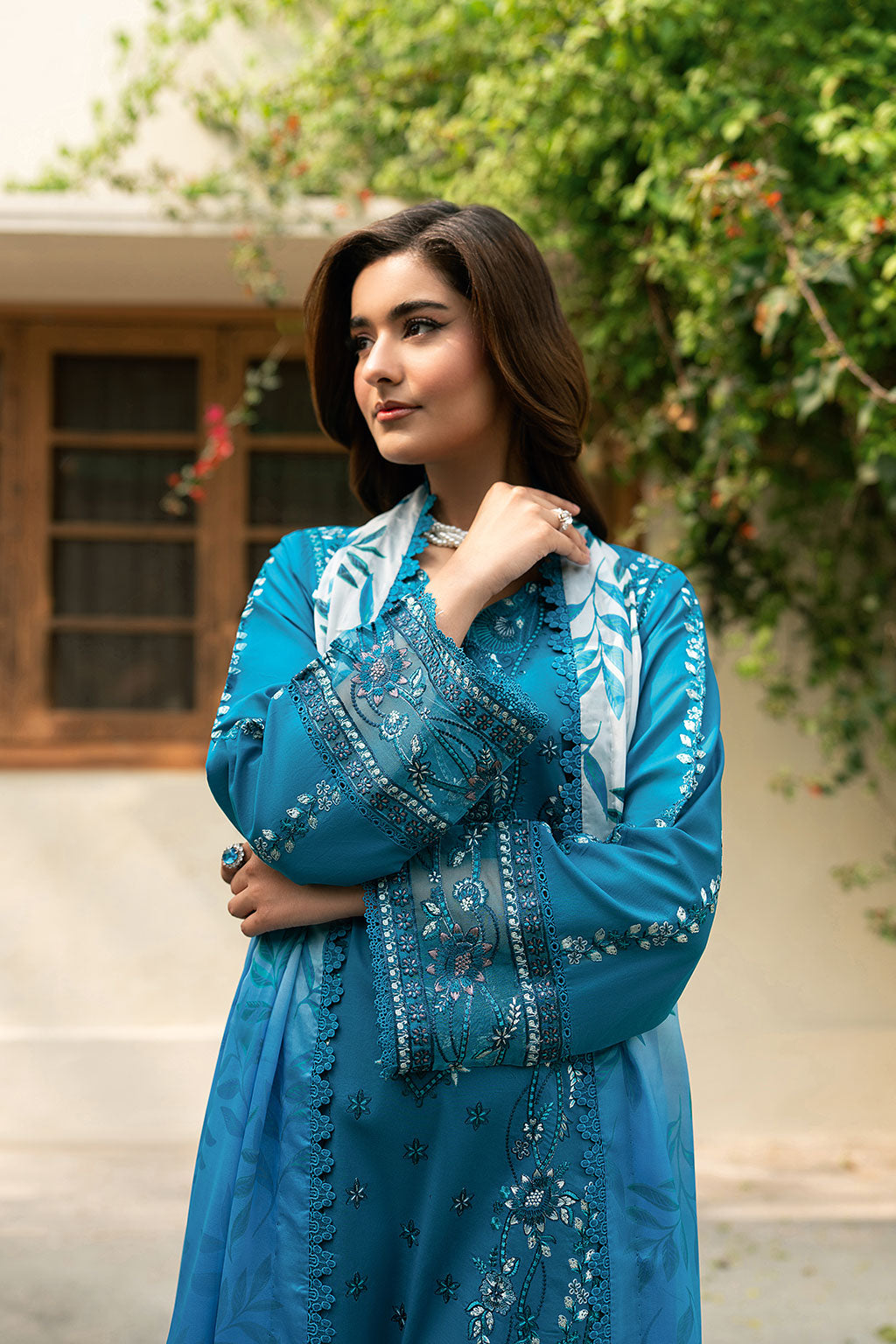 Ramsha | Ghazal Luxury lawn Vol 07 | G-702