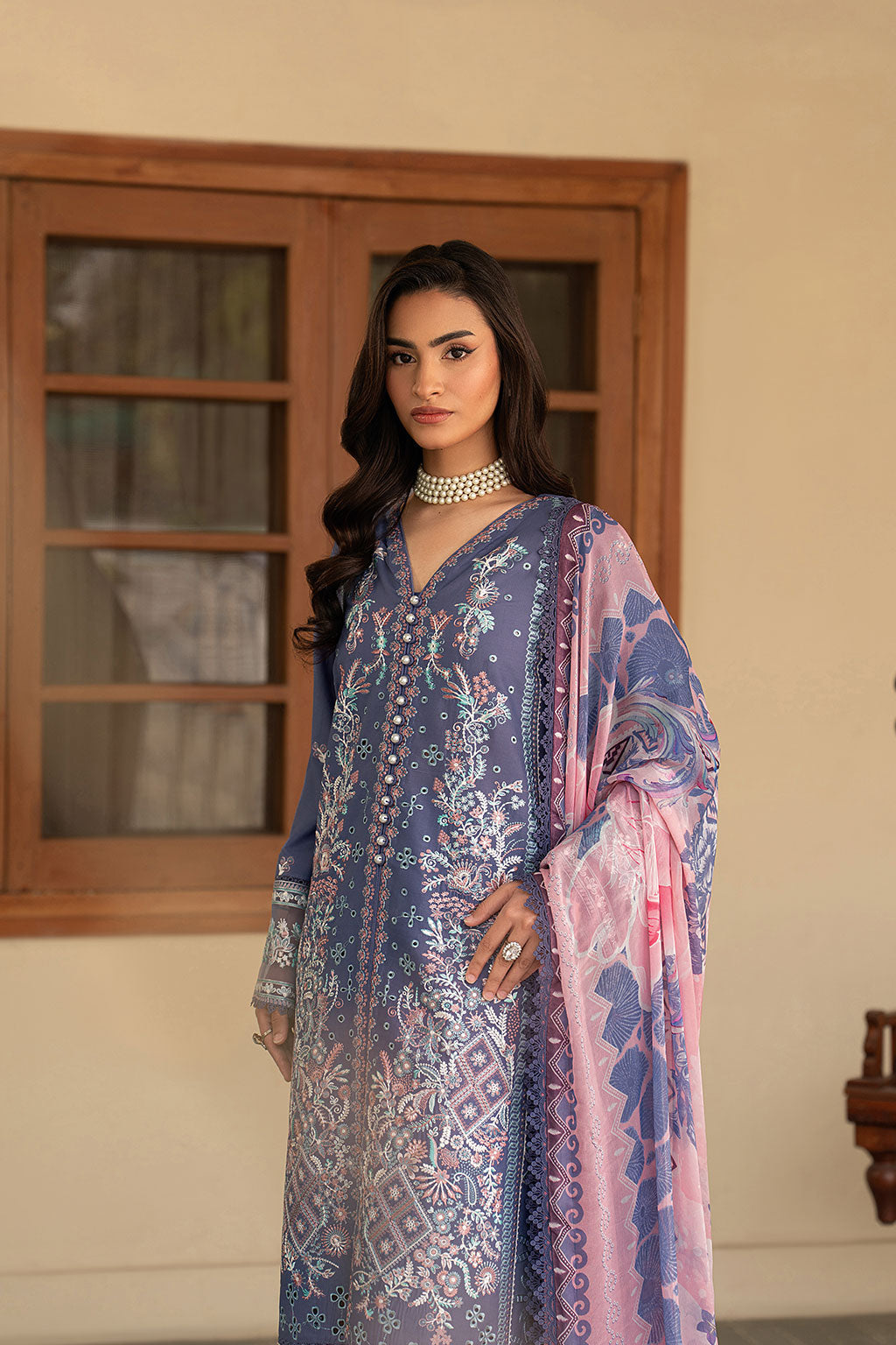 Ramsha | Ghazal Luxury lawn Vol 07 | G-707