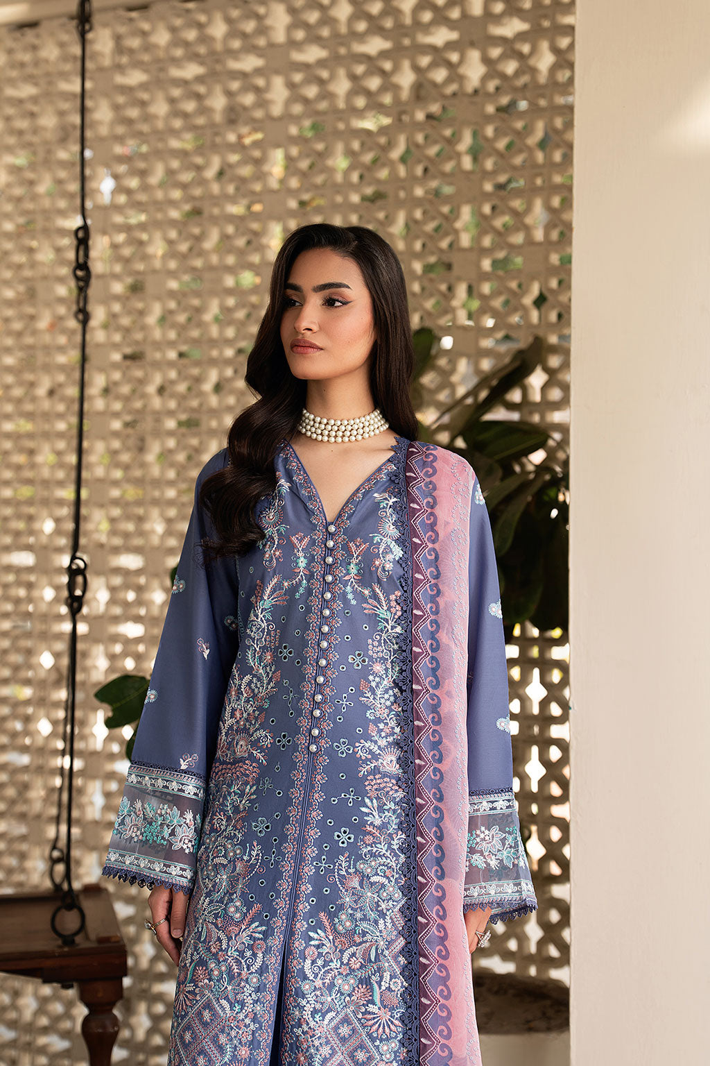 Ramsha | Ghazal Luxury lawn Vol 07 | G-707