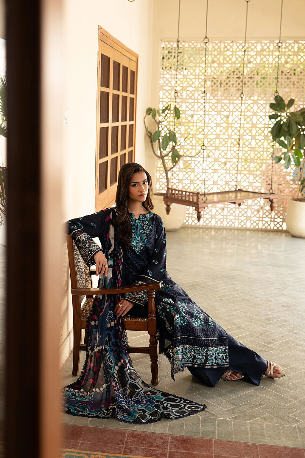 Ramsha | Ghazal Luxury lawn Vol 07 | G-709
