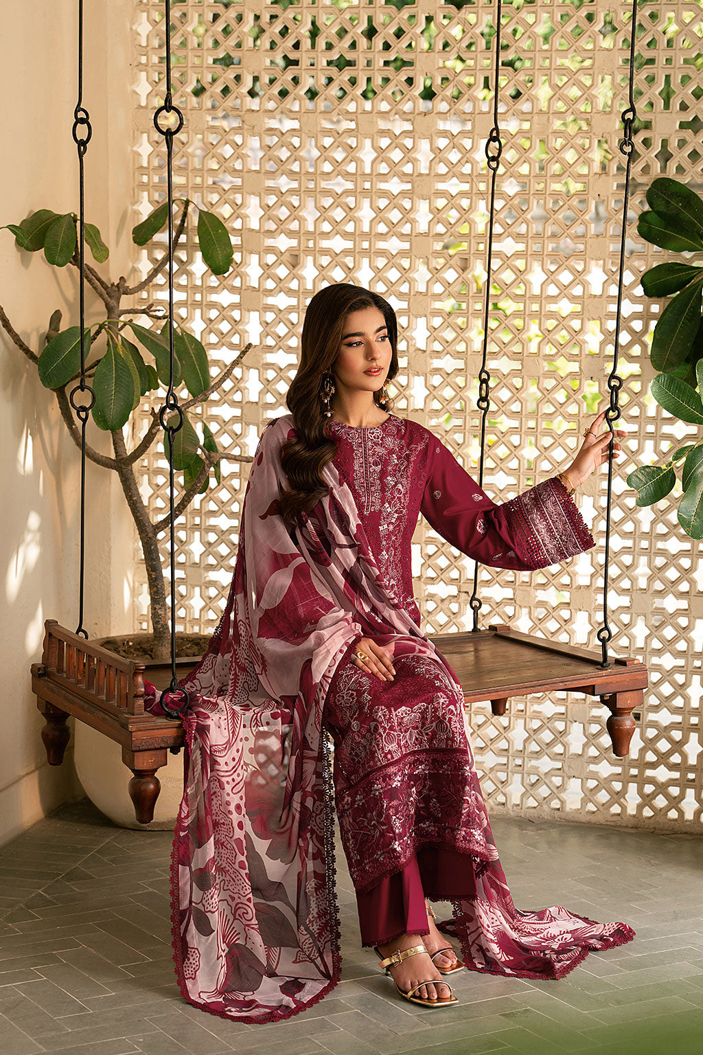 Ramsha | Ghazal Luxury lawn Vol 07 | G-701