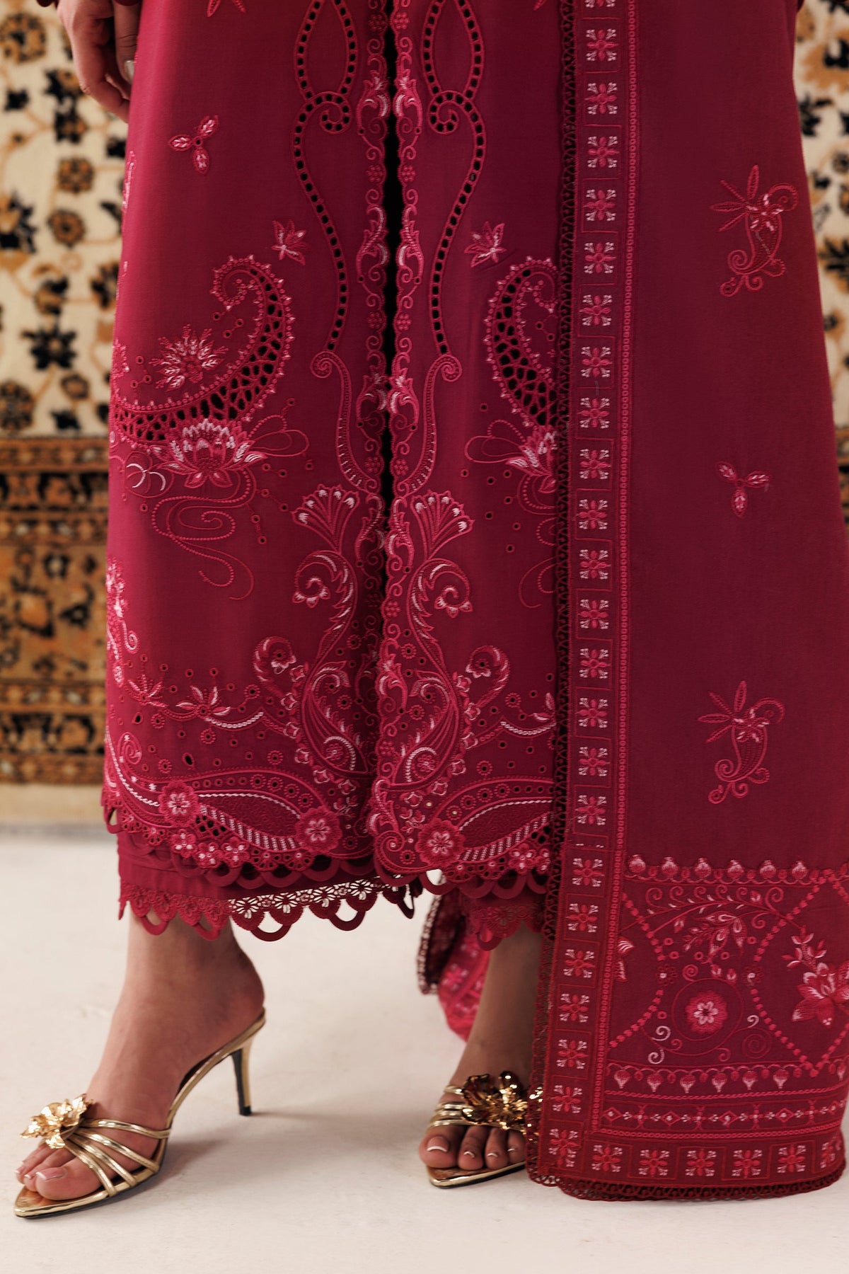 Qalamkar | Q Line Lilen Winter | QLW-02 ALEENA