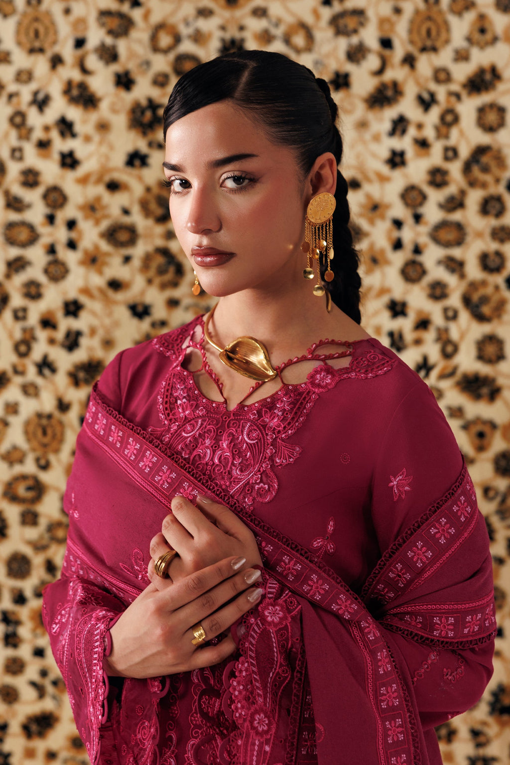 Qalamkar | Q Line Lilen Winter | QLW-02 ALEENA