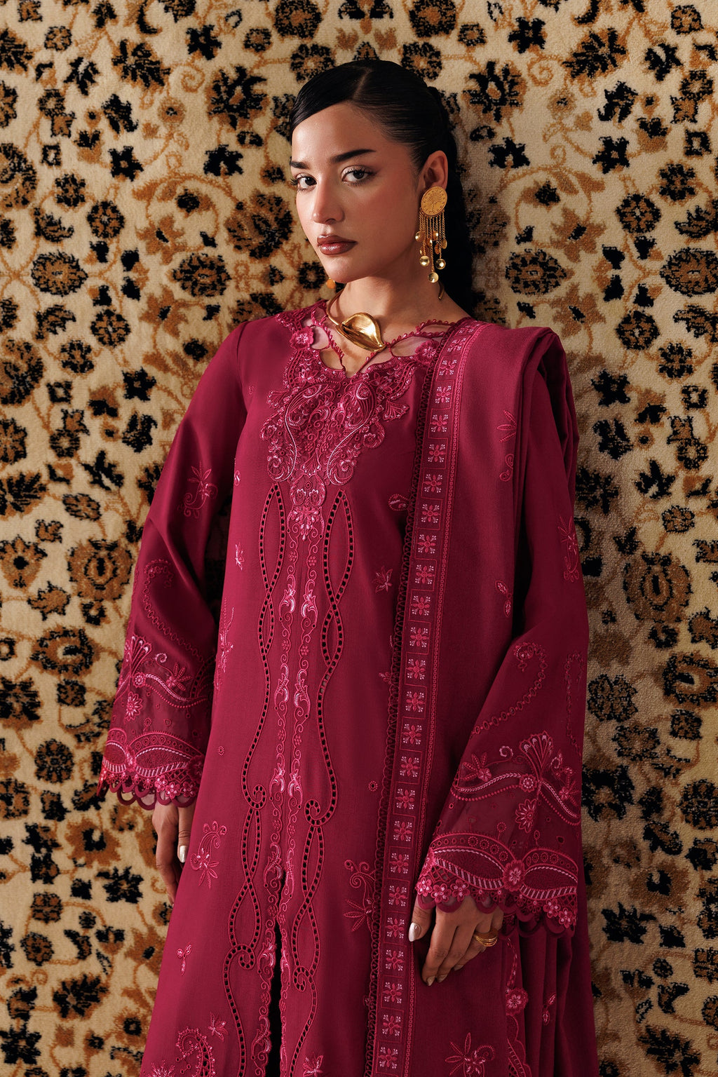 Qalamkar | Q Line Lilen Winter | QLW-02 ALEENA