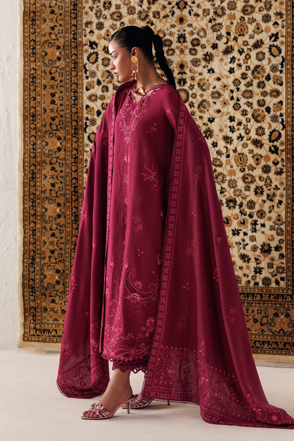 Qalamkar | Q Line Lilen Winter | QLW-02 ALEENA