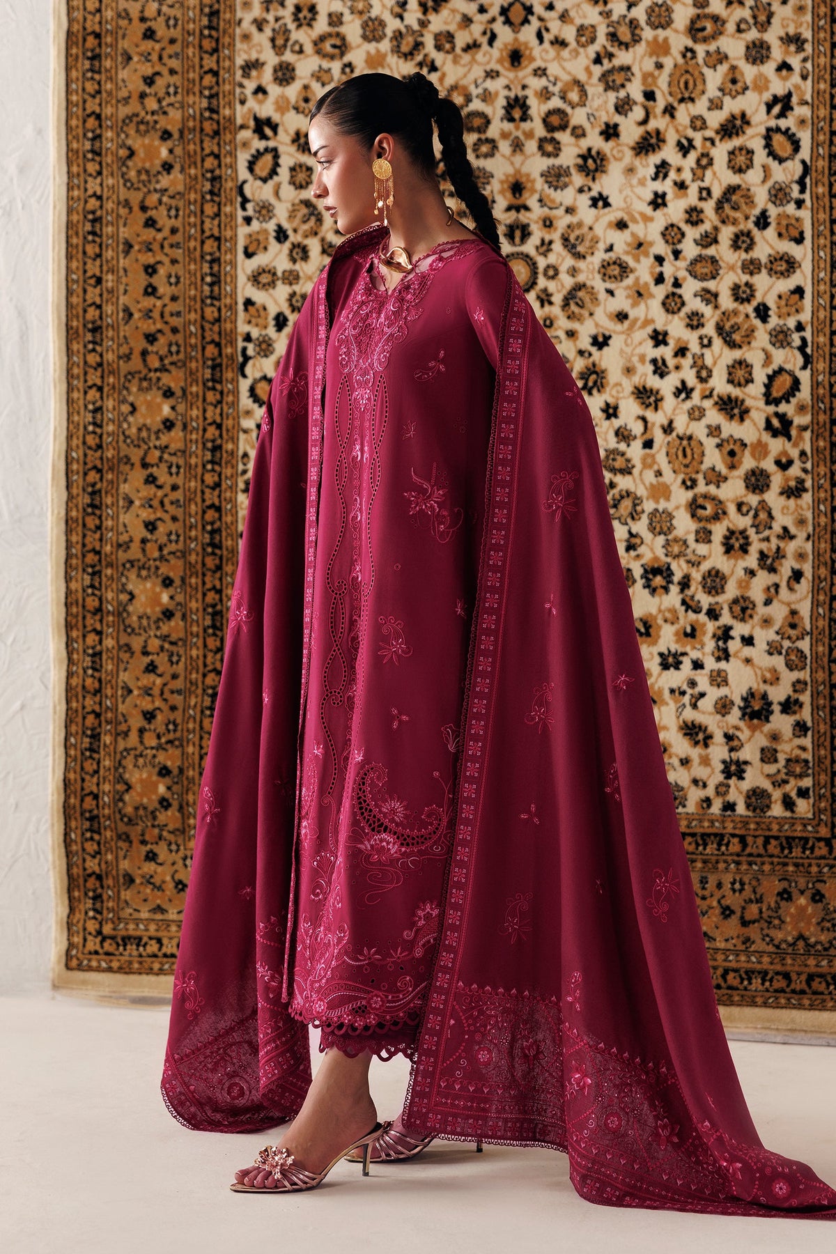 Qalamkar | Q Line Lilen Winter | QLW-02 ALEENA