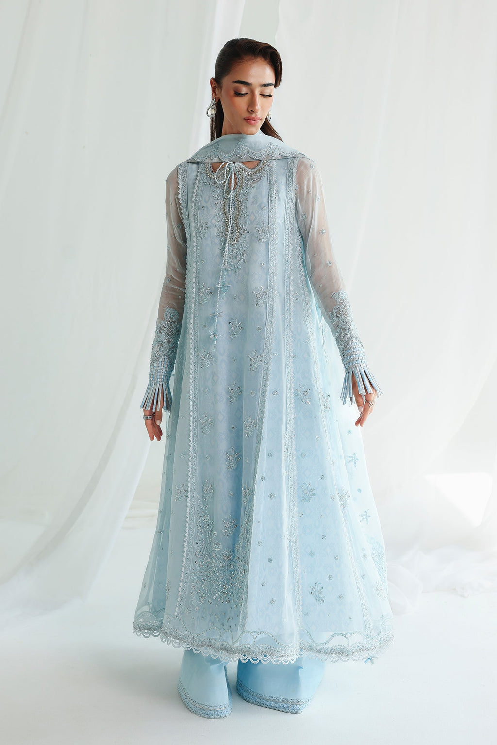Qalamkar | Chiffon Festive 26 | QCC-08 SONA