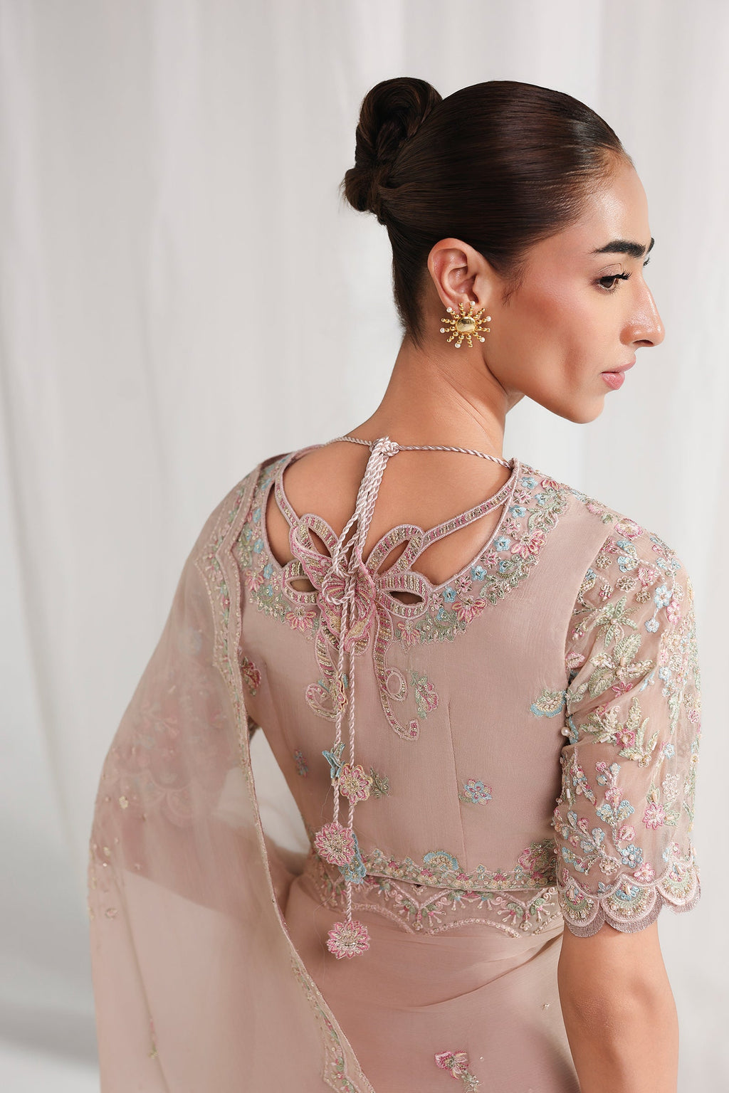 Qalamkar | Chiffon Festive 26 | QCC-04 NOVERA