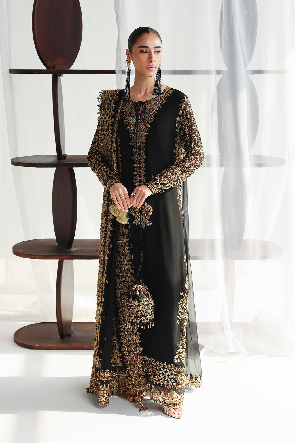 Qalamkar | Chiffon Festive 26 | QCC-06 WALIYA