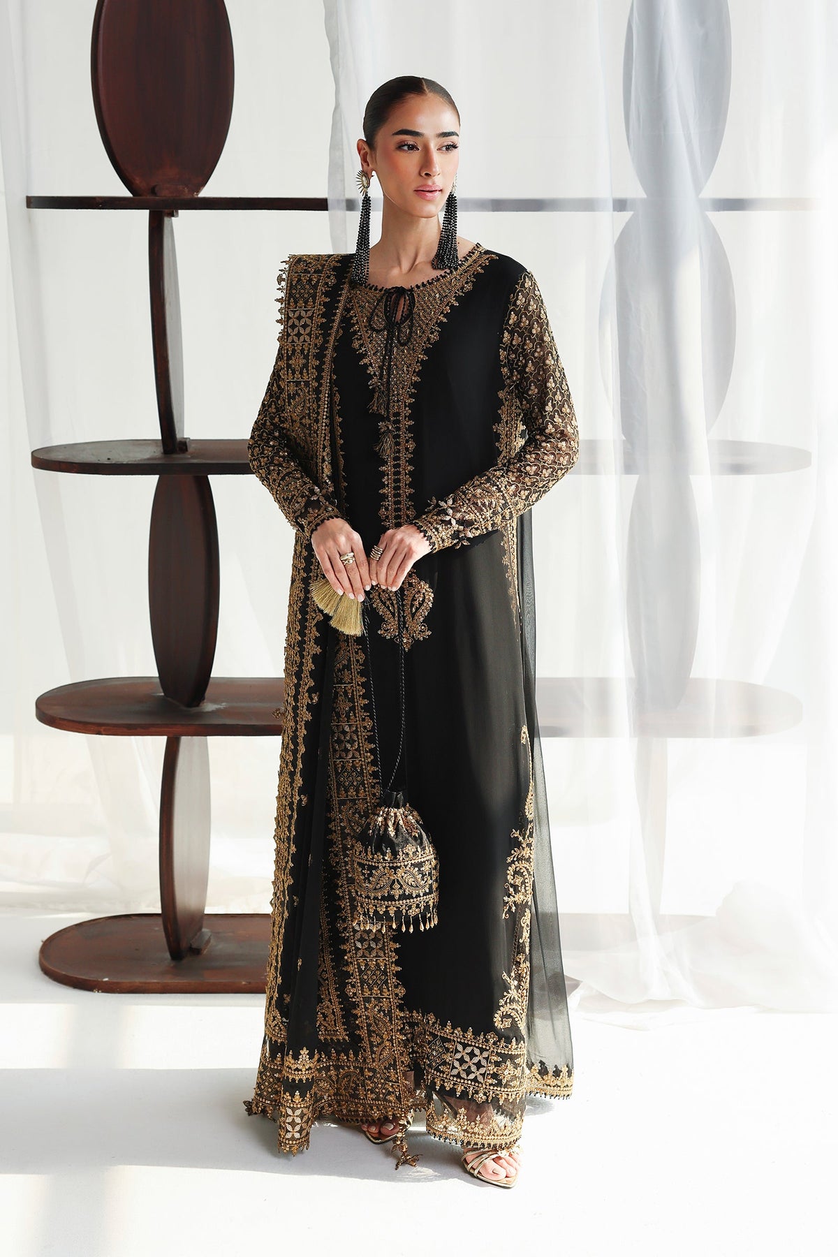 Qalamkar | Chiffon Festive 26 | QCC-06 WALIYA