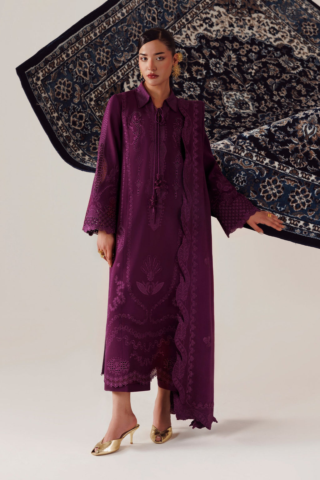 Qalamkar | Q Line Lilen Winter | QLW-07 MAHEEN