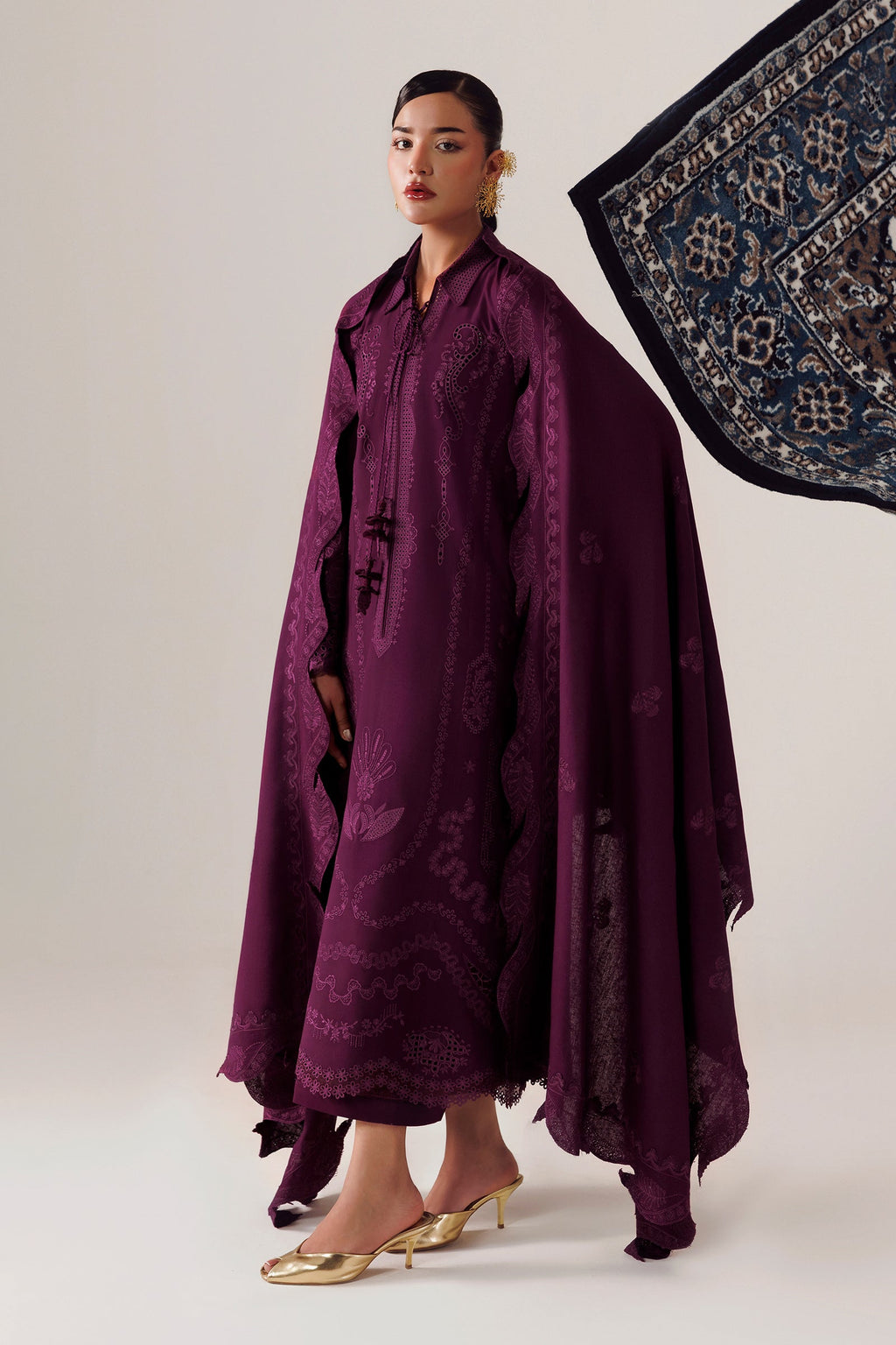 Qalamkar | Q Line Lilen Winter | QLW-07 MAHEEN
