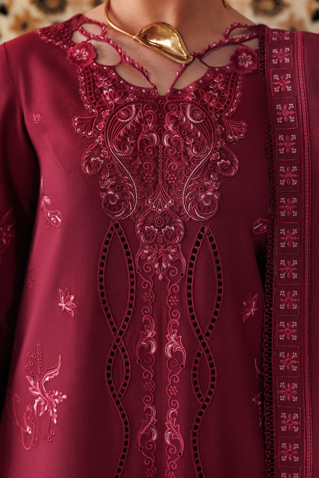 Qalamkar | Q Line Lilen Winter | QLW-02 ALEENA