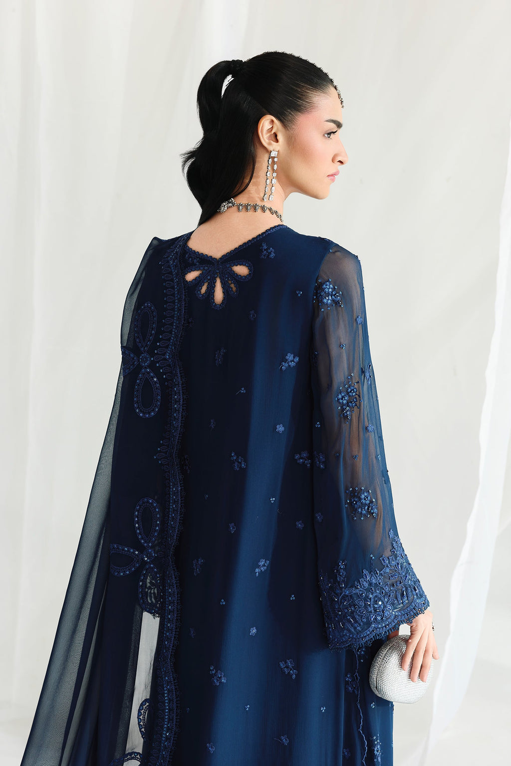Qalamkar | Chiffon Festive 26 | QCC-02 SHIREEN