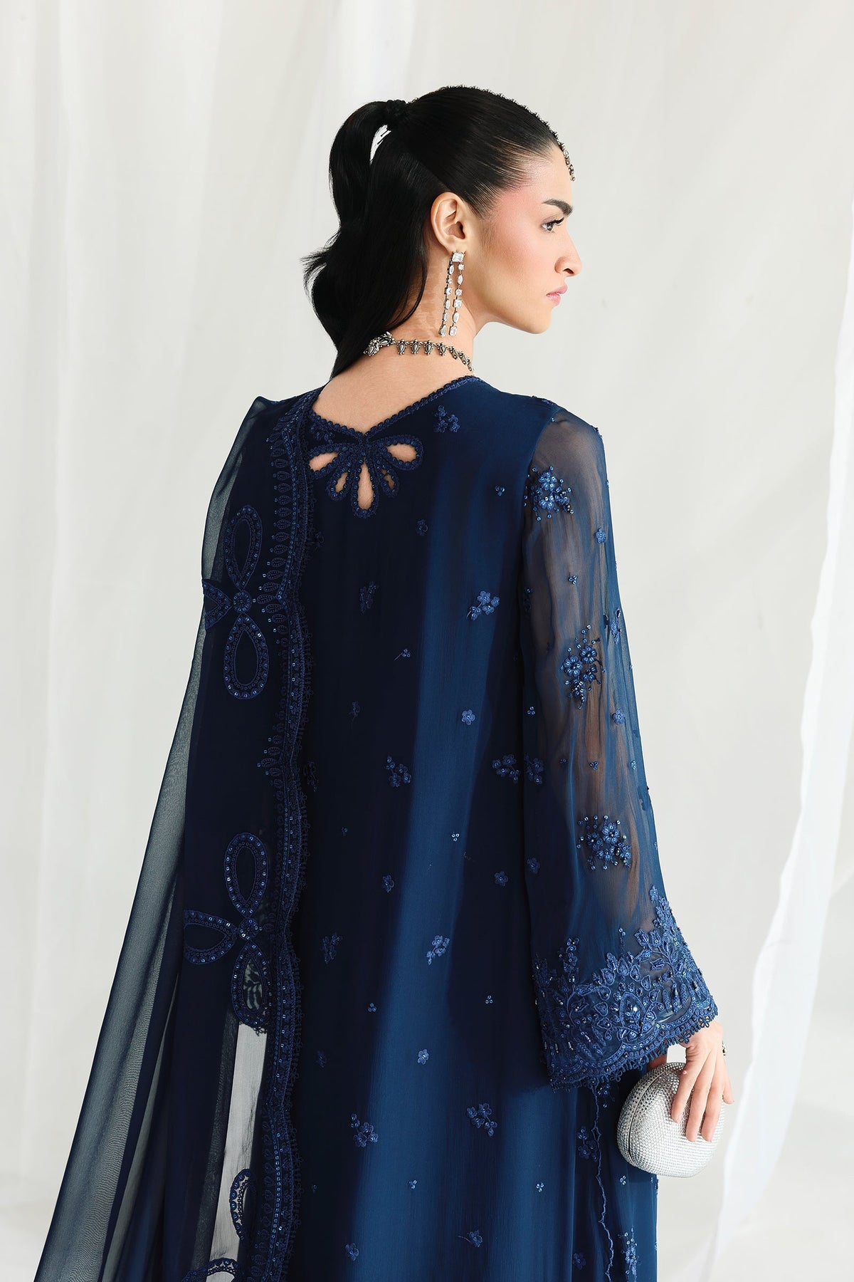 Qalamkar | Chiffon Festive 26 | QCC-02 SHIREEN