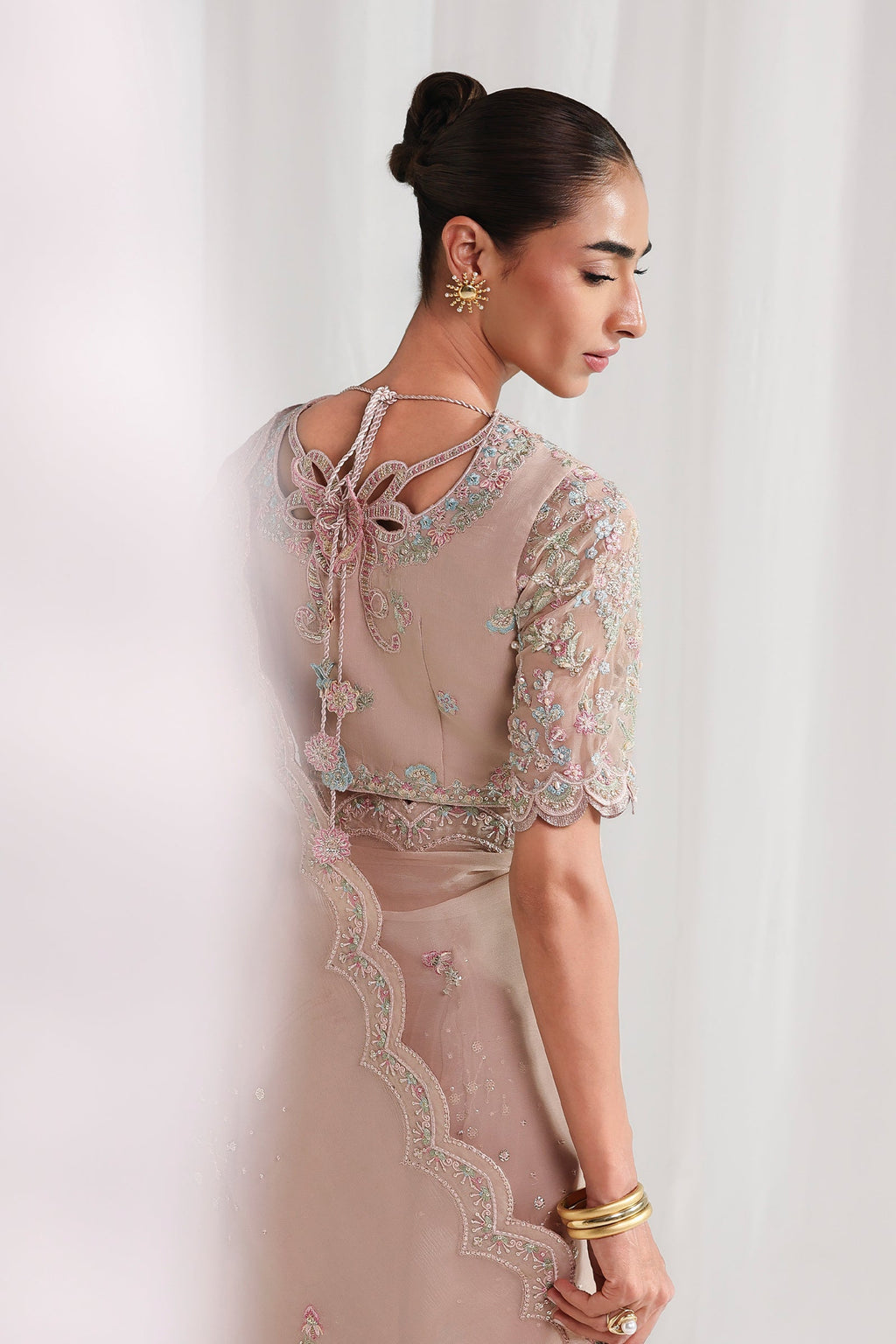 Qalamkar | Chiffon Festive 26 | QCC-04 NOVERA
