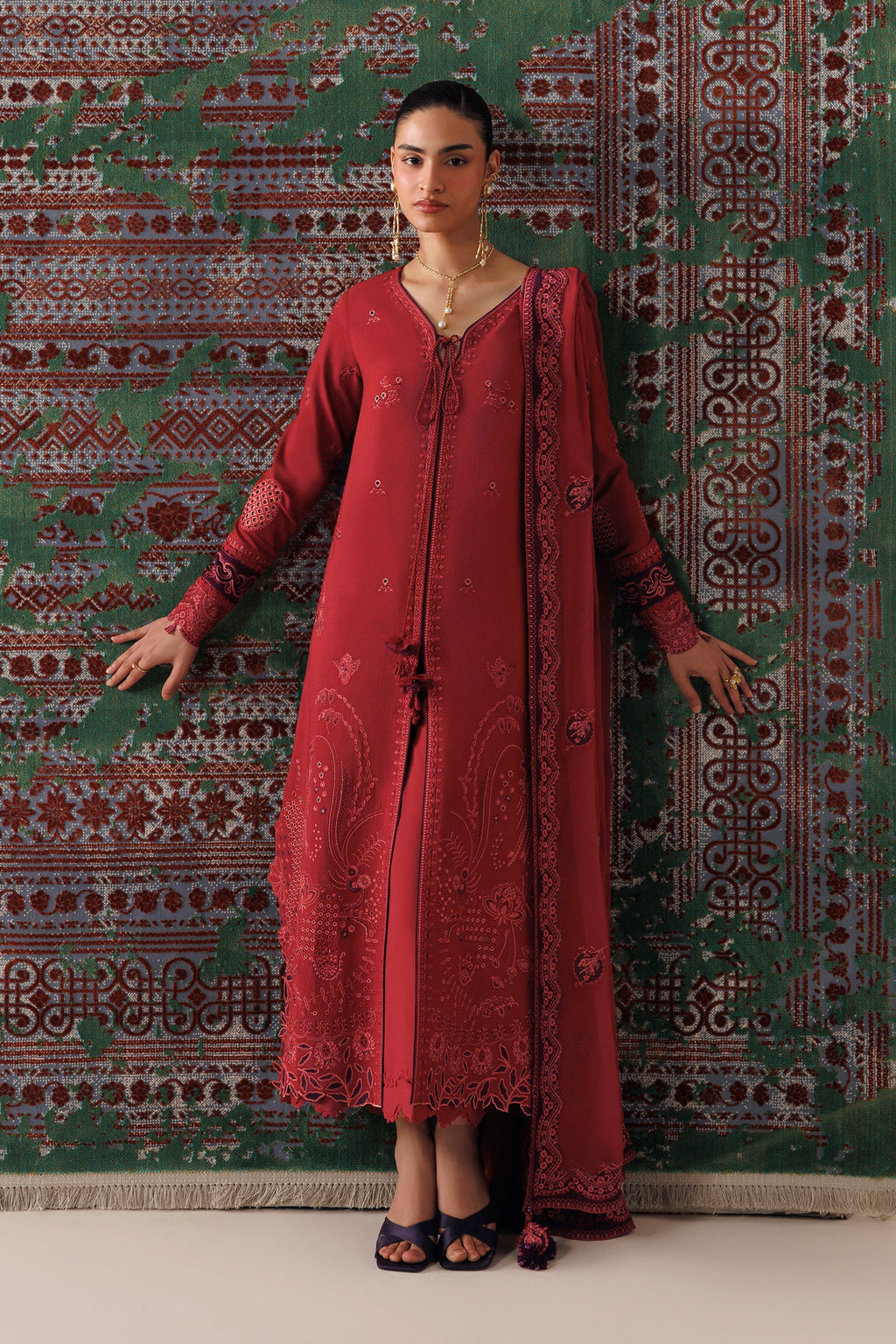 Qalamkar | Q Line Lilen Winter | QLW-03 ZAIRA