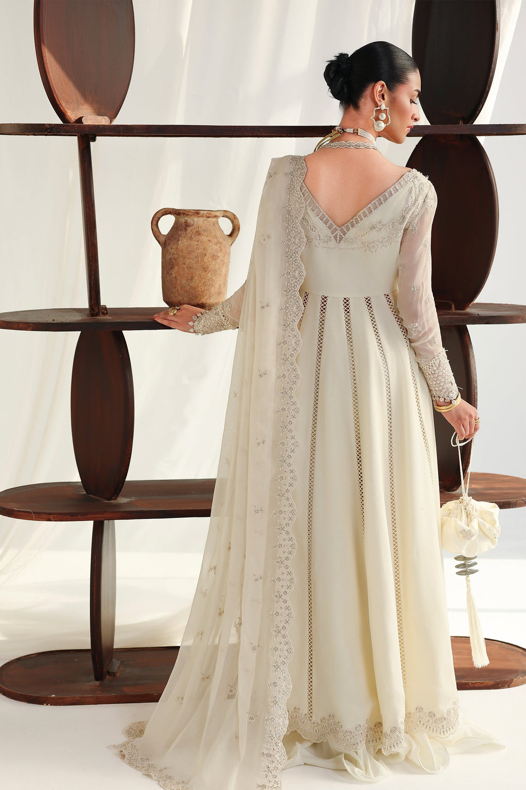 Qalamkar | Chiffon Festive 26 | QCC-07 AMERA
