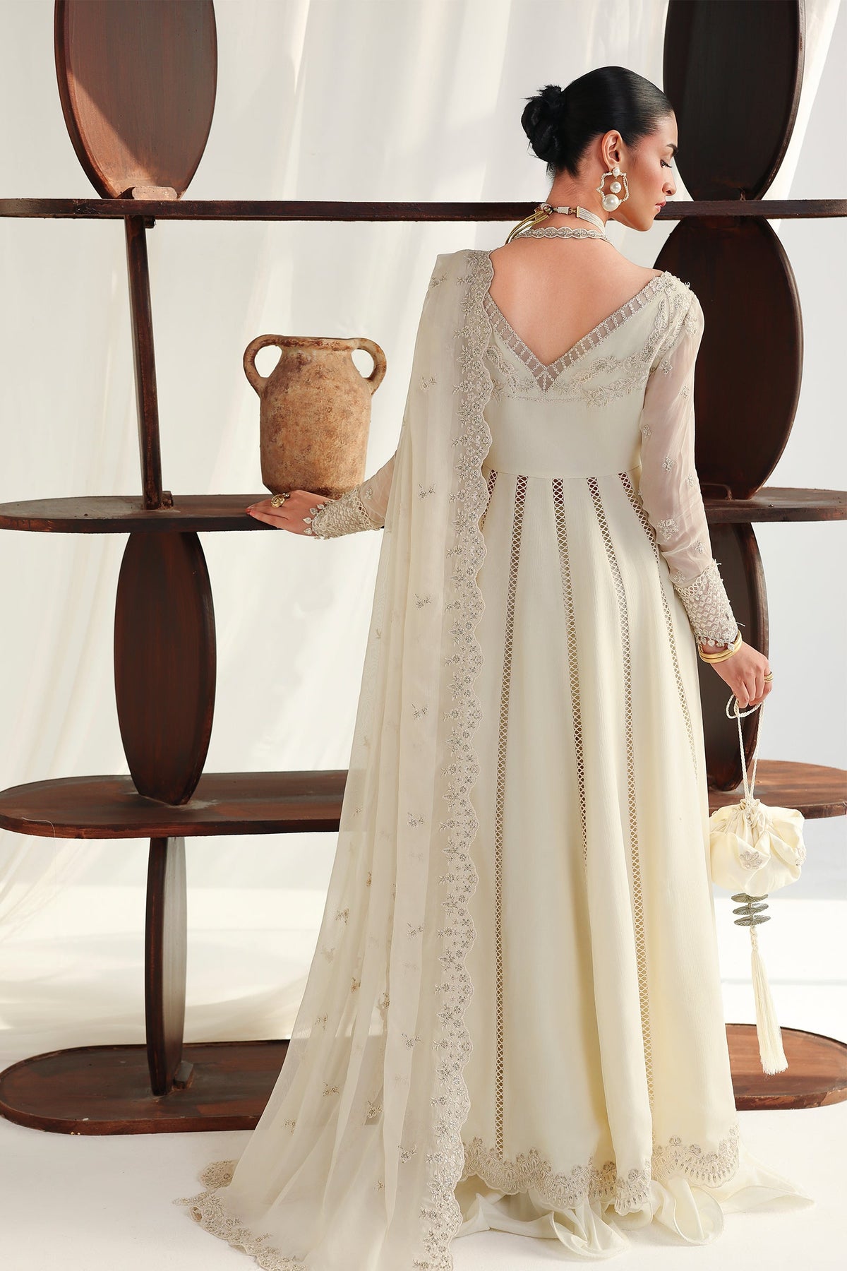 Qalamkar | Chiffon Festive 26 | QCC-07 AMERA