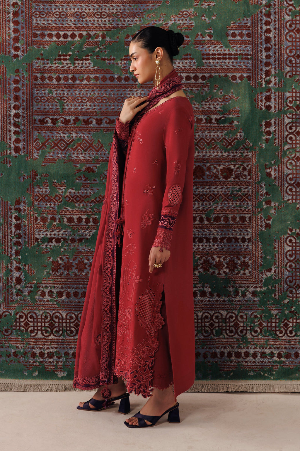 Qalamkar | Q Line Lilen Winter | QLW-03 ZAIRA