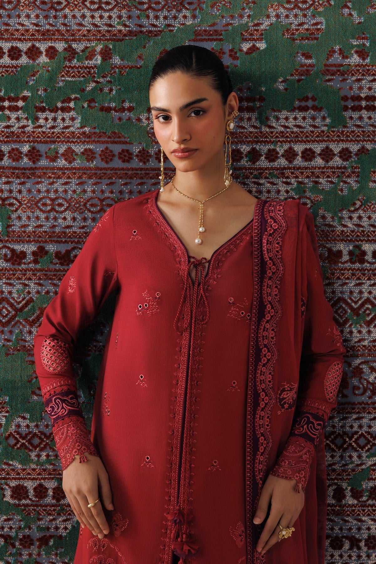 Qalamkar | Q Line Lilen Winter | QLW-03 ZAIRA