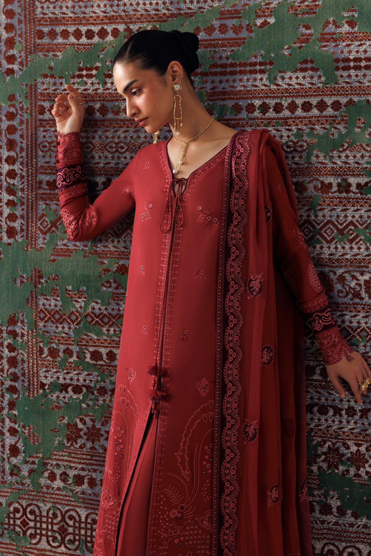Qalamkar | Q Line Lilen Winter | QLW-03 ZAIRA
