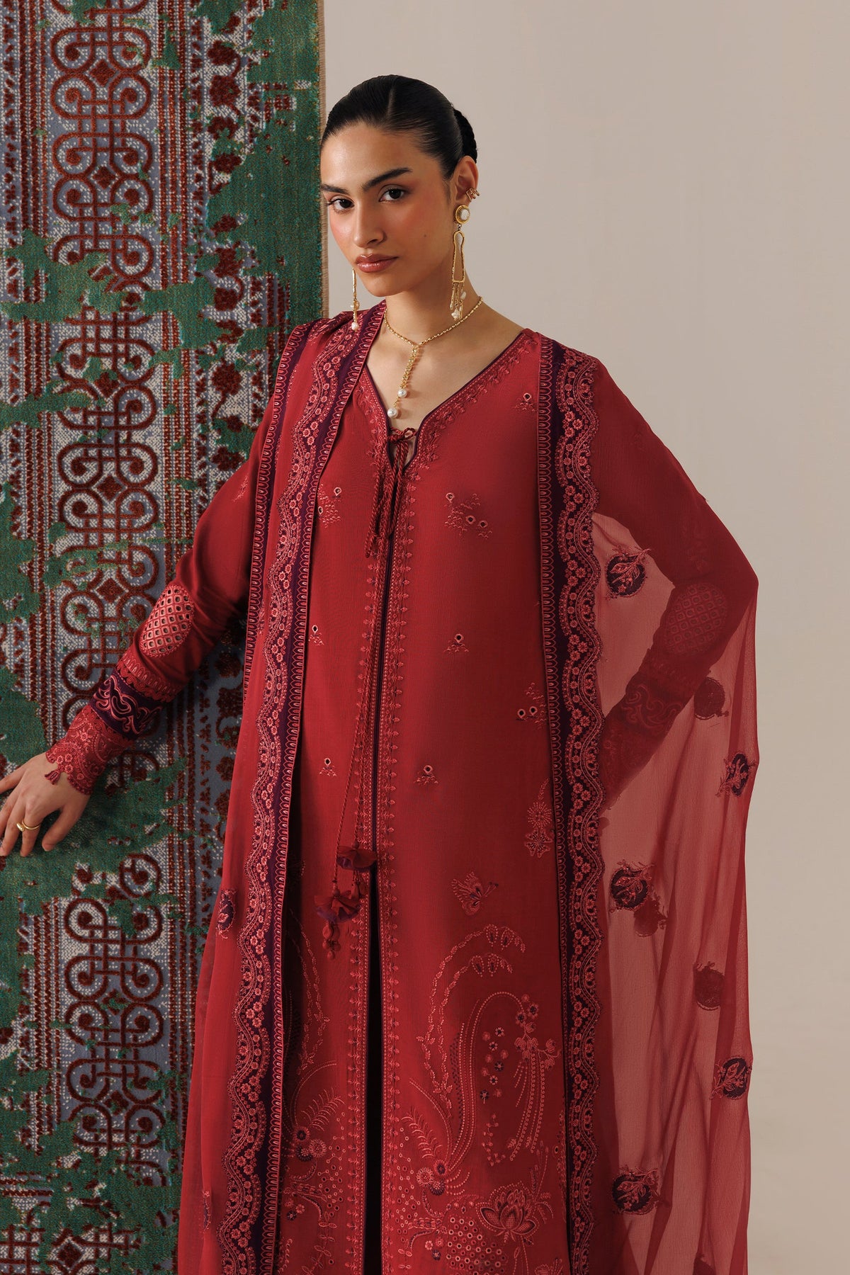 Qalamkar | Q Line Lilen Winter | QLW-03 ZAIRA