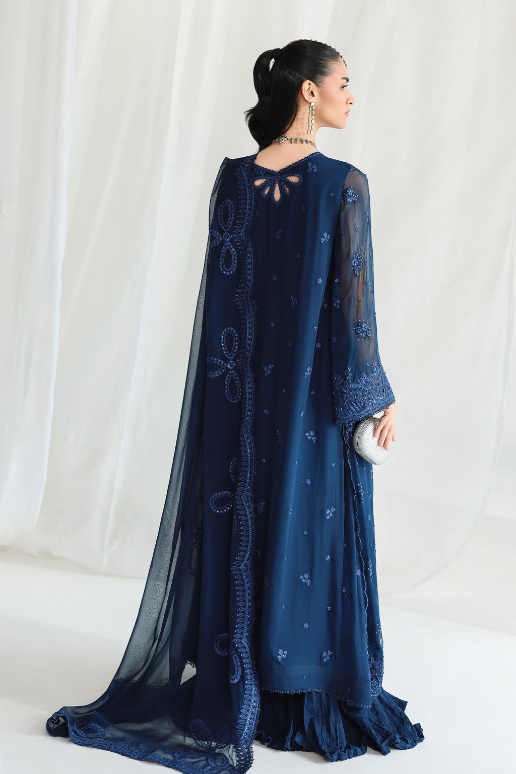 Qalamkar | Chiffon Festive 26 | QCC-02 SHIREEN