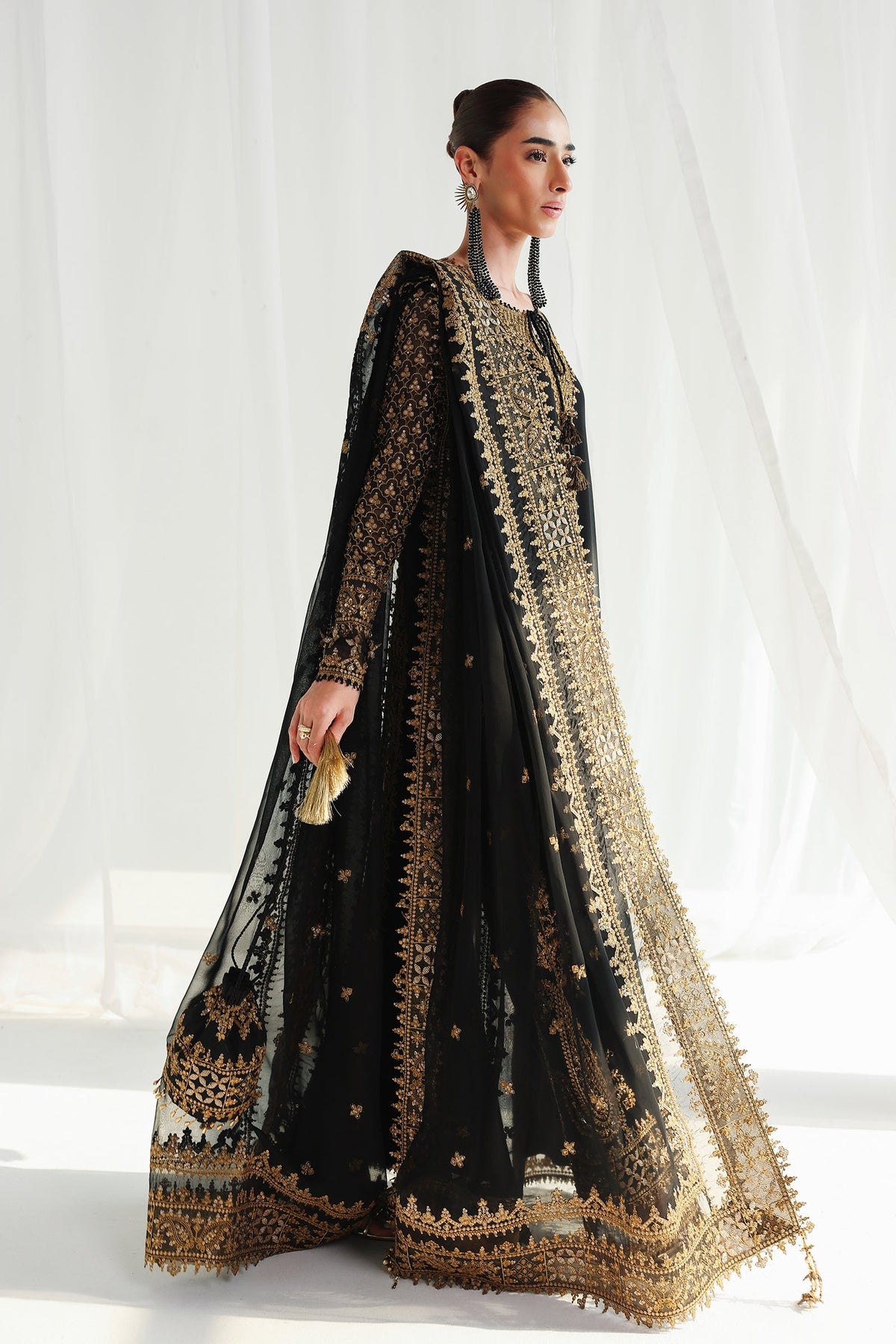 Qalamkar | Chiffon Festive 26 | QCC-06 WALIYA