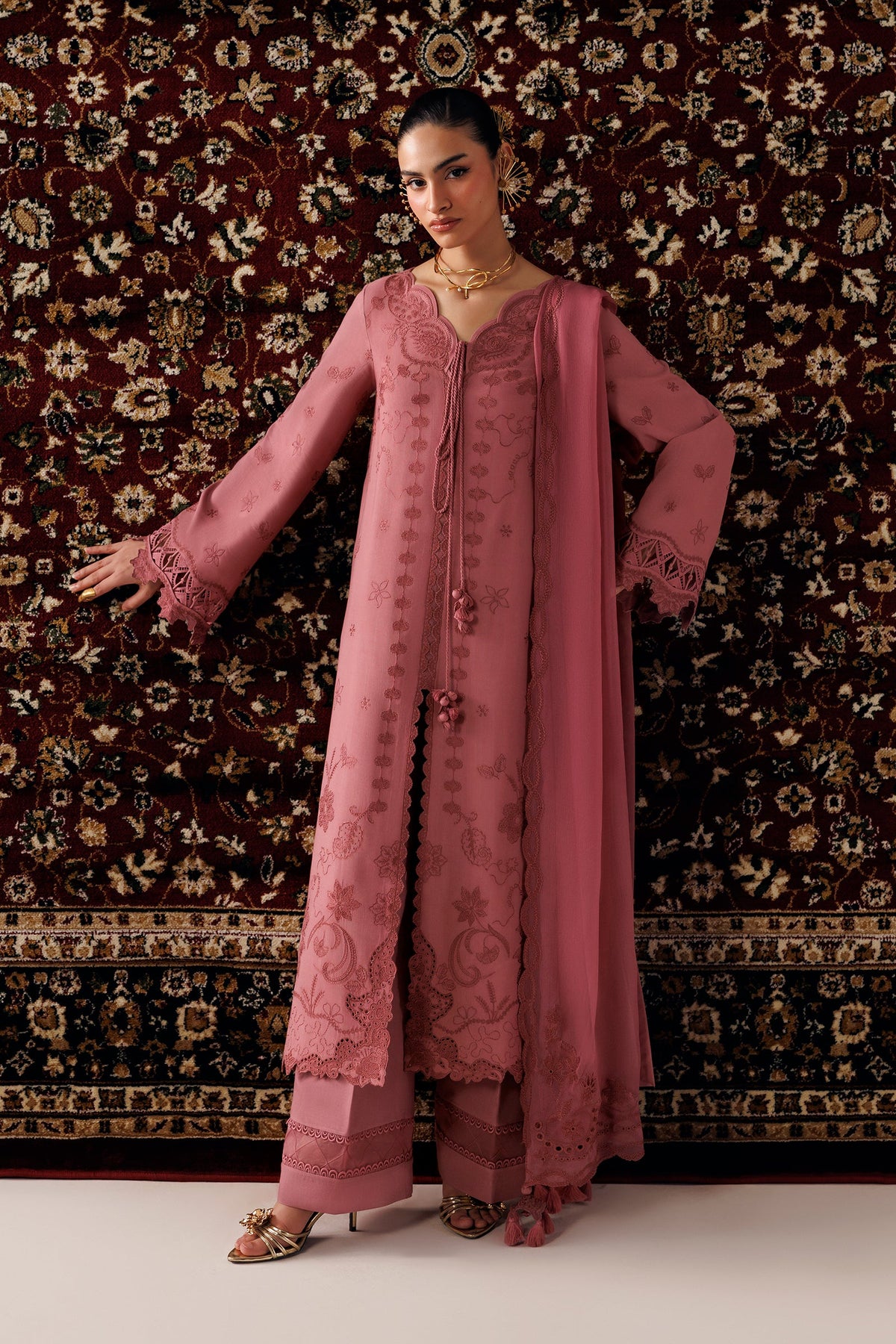 Qalamkar | Q Line Lilen Winter | QLW-13 DANIYA