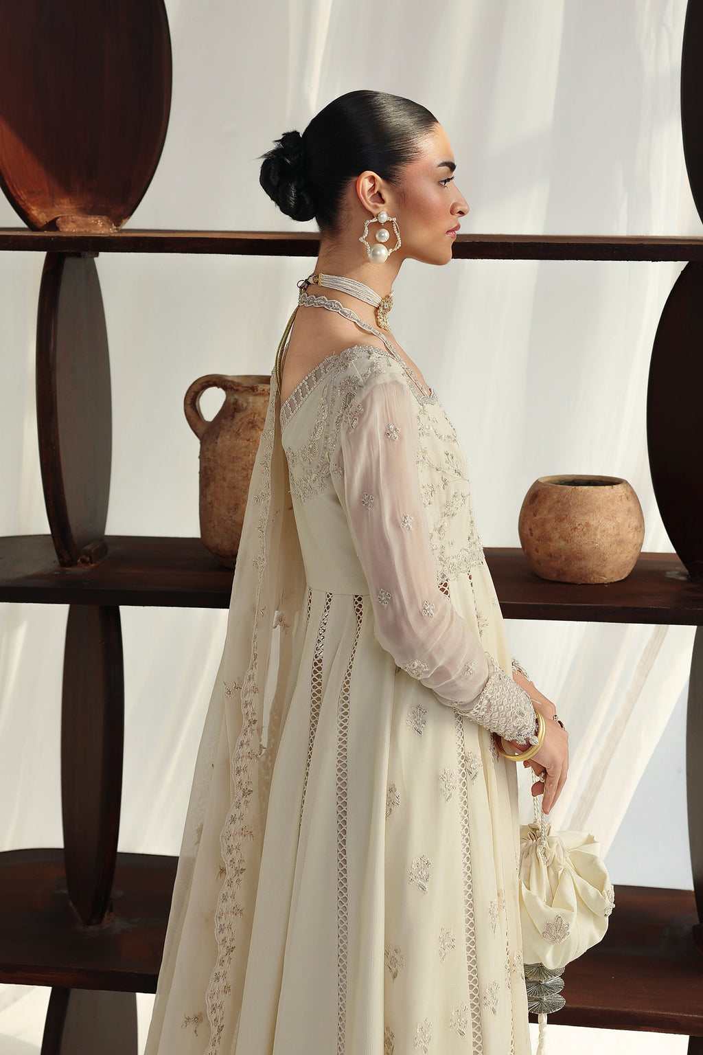 Qalamkar | Chiffon Festive 26 | QCC-07 AMERA