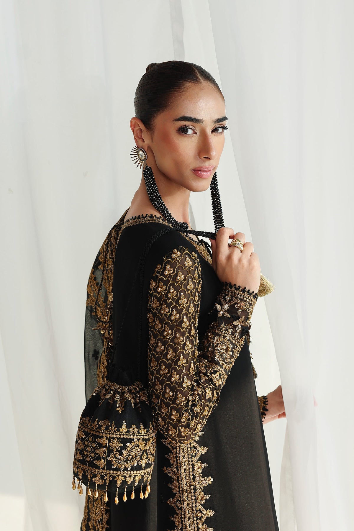 Qalamkar | Chiffon Festive 26 | QCC-06 WALIYA