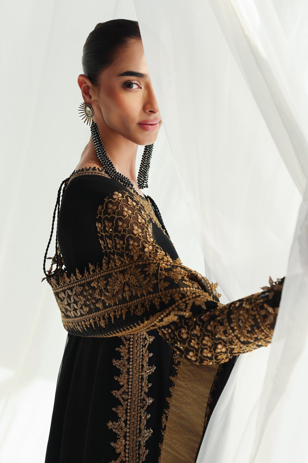 Qalamkar | Chiffon Festive 26 | QCC-06 WALIYA