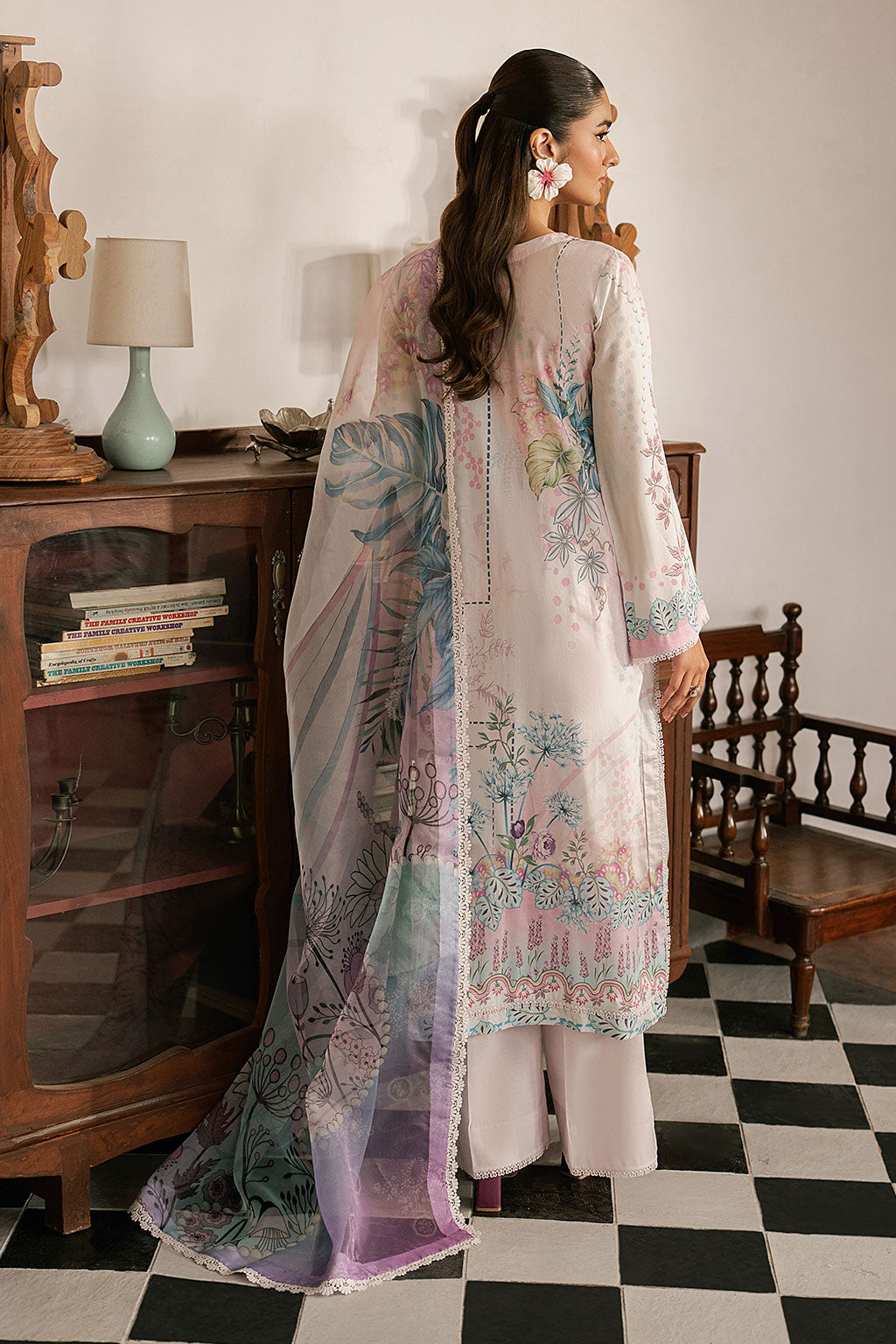 Ramsha | Mashaal Luxury Lawn VOl 16 | L-1610