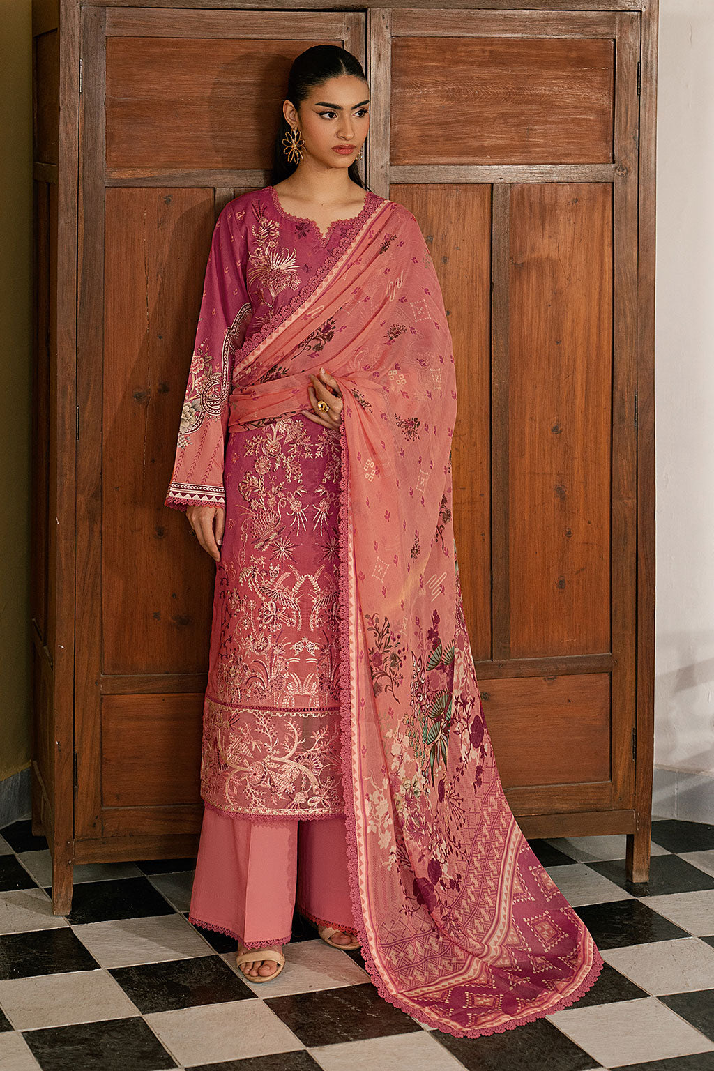 Ramsha | Mashaal Luxury Lawn VOl 16 | L-1611