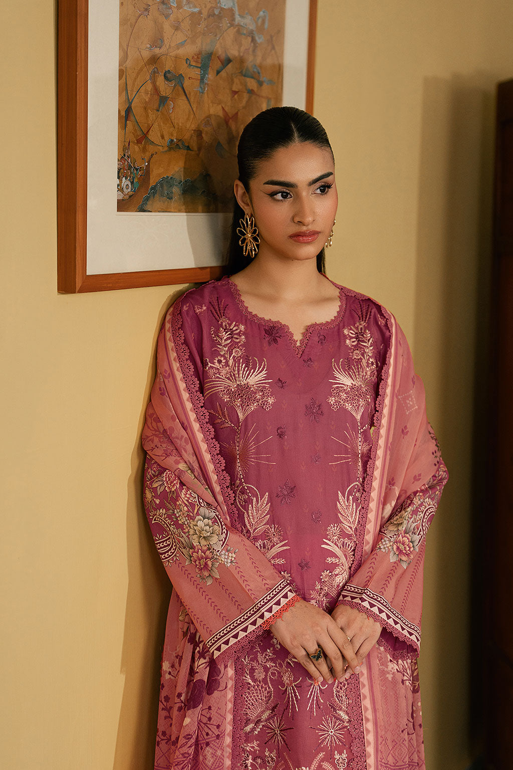 Ramsha | Mashaal Luxury Lawn VOl 16 | L-1611