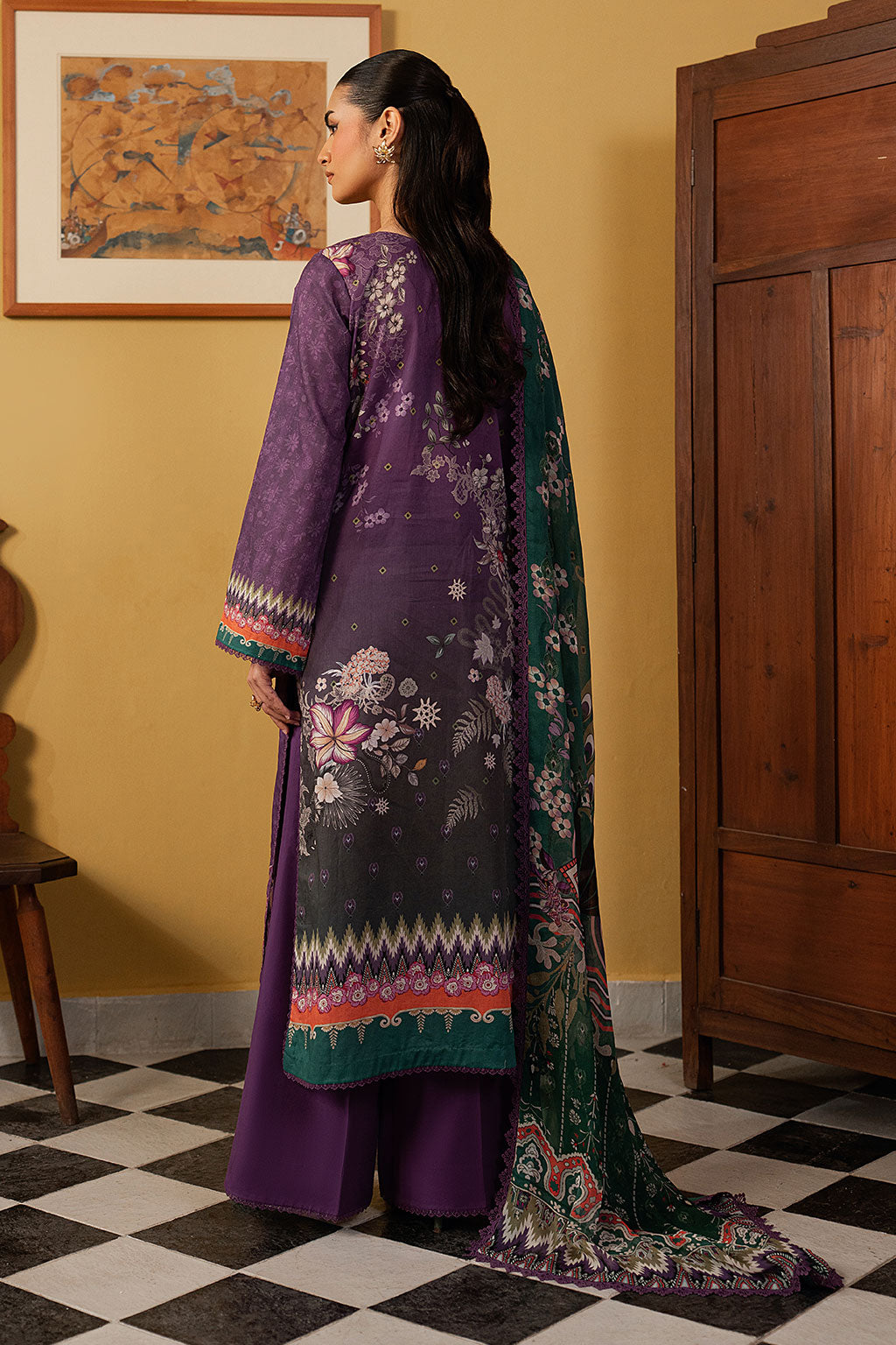 Ramsha | Mashaal Luxury Lawn VOl 16 | L-1605