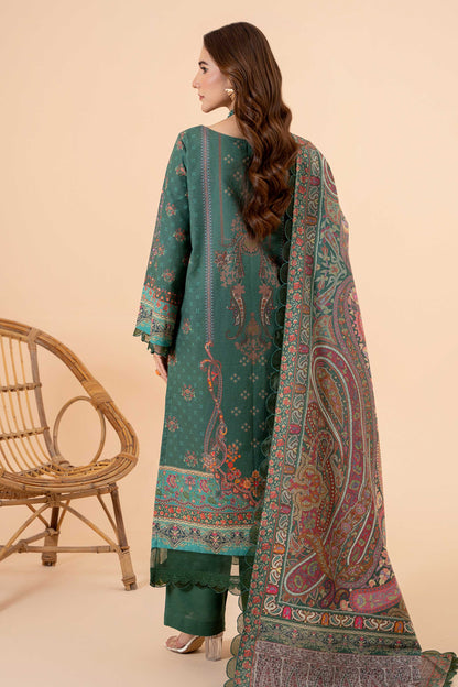 Mausummery | Khaddar 3 Piece | Clover