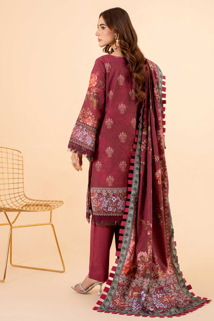 Mausummery | Khaddar 3 Piece | Flora