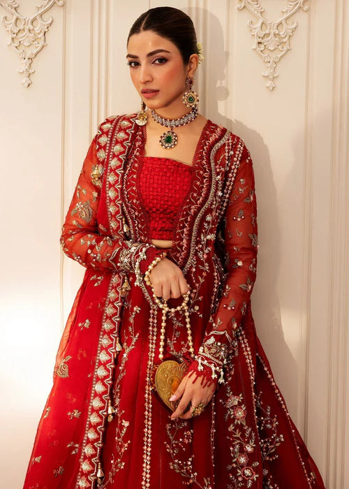 SADAF FAWAD KHAN | FESTIVE | Scarlet