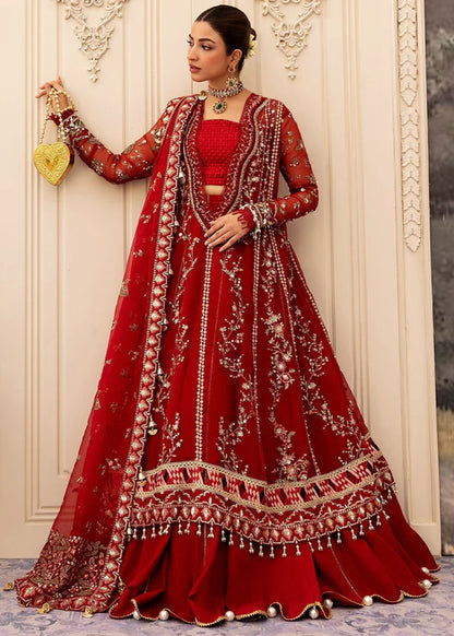 SADAF FAWAD KHAN | FESTIVE | Scarlet