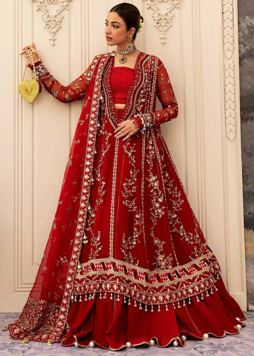 SADAF FAWAD KHAN | FESTIVE | Scarlet