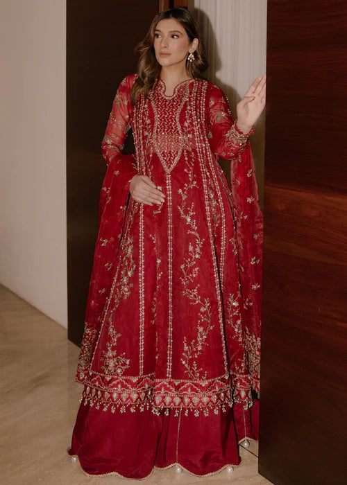 SADAF FAWAD KHAN | FESTIVE | Scarlet