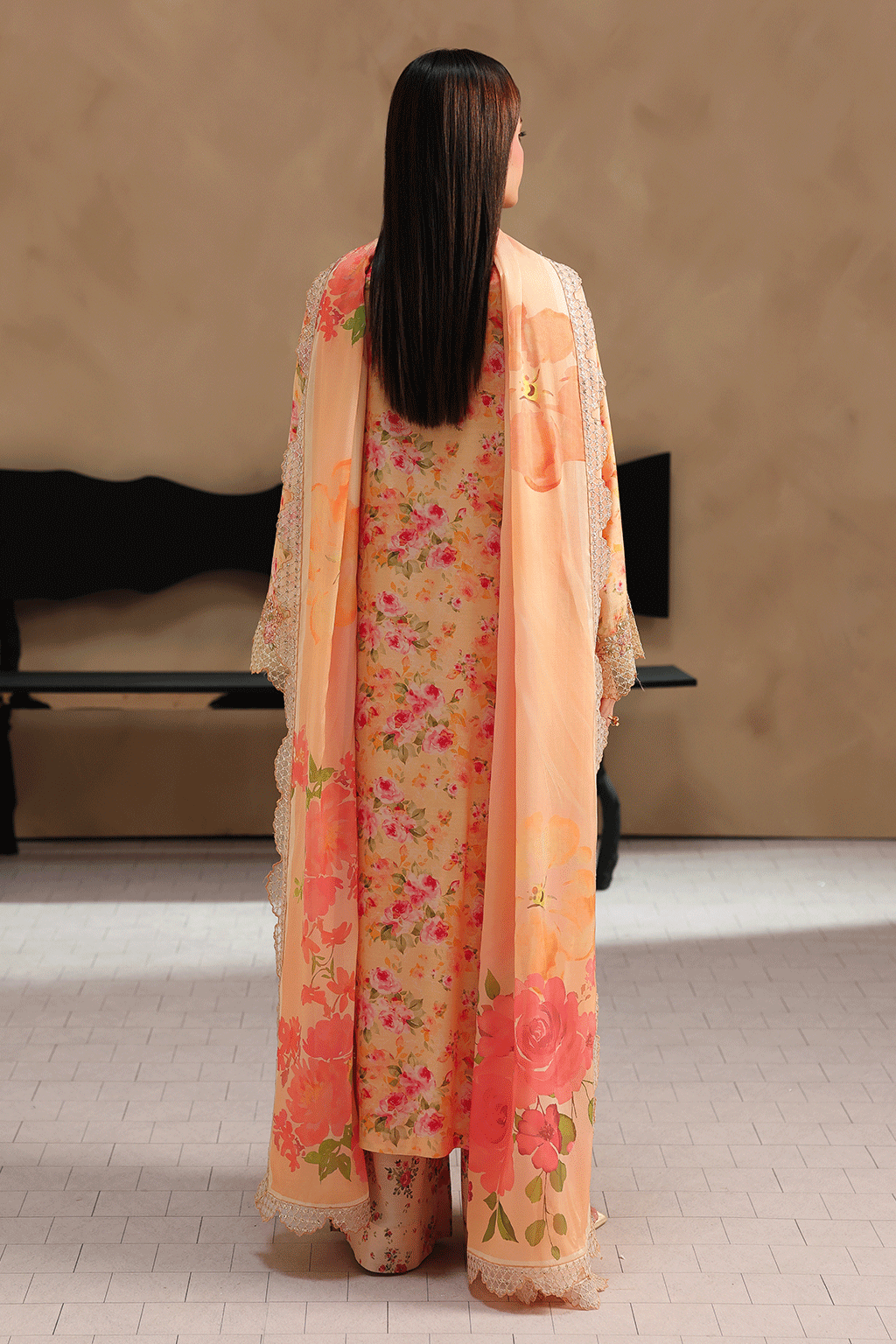 Ramsha | Naqsh Embroidered Rawsilk | RS-207