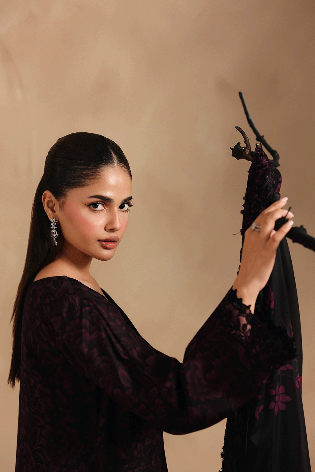 Ramsha | Naqsh Embroidered Rawsilk | RS-202