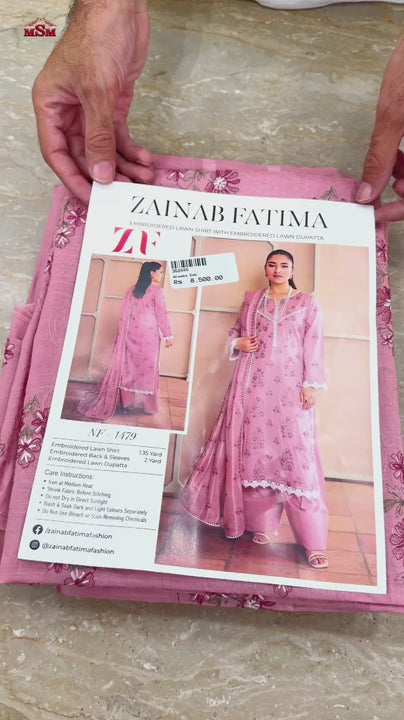 Zainab Fatima | Arooba Collection | NF - 1479