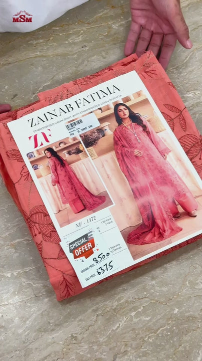 Zainab Fatima | Arooba Collection | NF - 1472